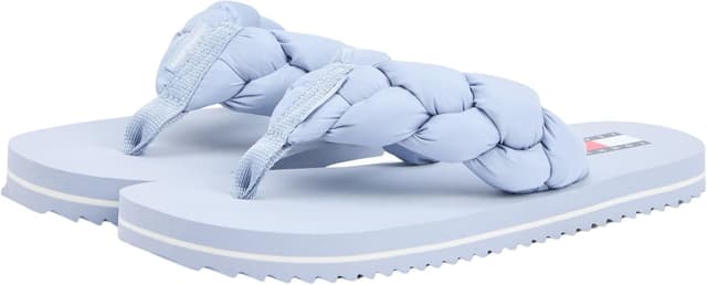 Detalle de Tommy Jeans infradito da donna braided beach sandal con dettaglio a treccia