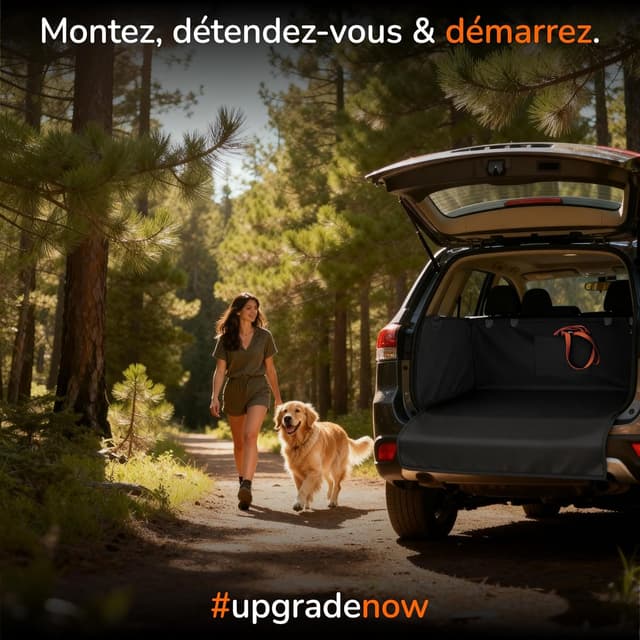 Thumbnail 6 de upgrade4cars Protection Coffre Chien imperméable