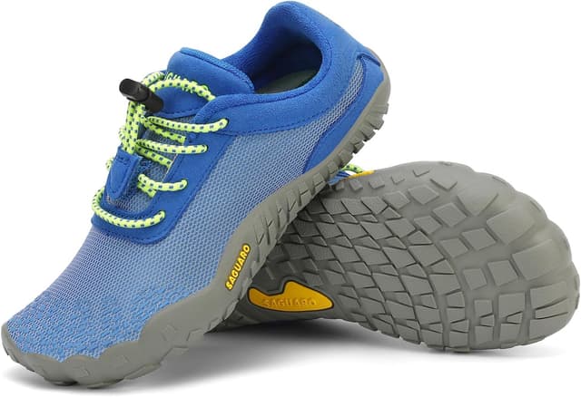 Thumbnail 6 de SAGUARO Barefoot Shoes bambini traspiranti con punta a cinque dita, suola antiscivolo e plantilla estraibile (Gr. 24–36)