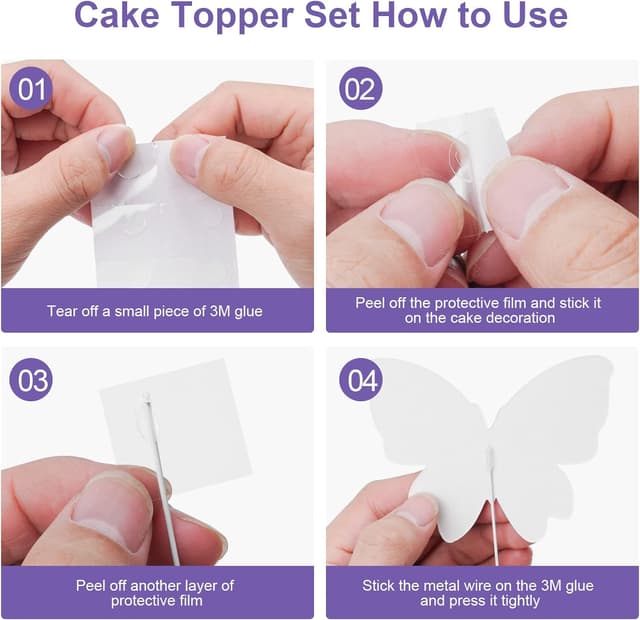 Thumbnail 4 de OSDUE Topper Torte 21 pezzi 🍰