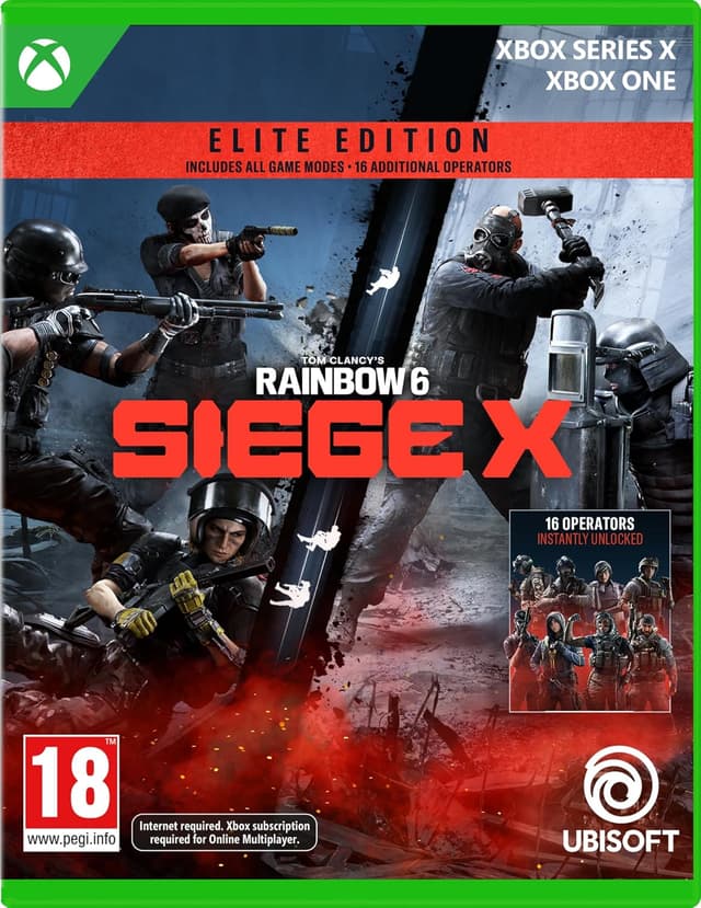 Detalle de Tom Clancy's Rainbow Six Siege 16 agents Xbox