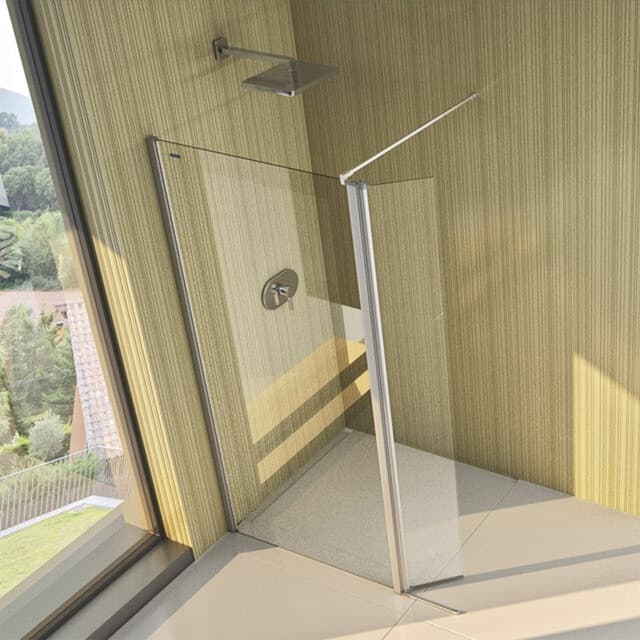 Imagen de Duscholux D1 Plus Panel fijo y media puerta giro izquierdo en OfertitasTOP