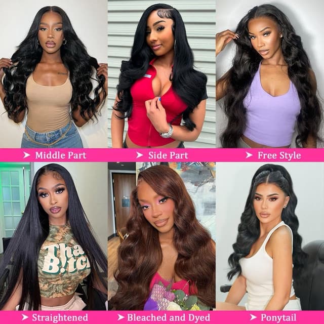 Thumbnail 5 de 16A Brazilian Body Wave Hair Bundles