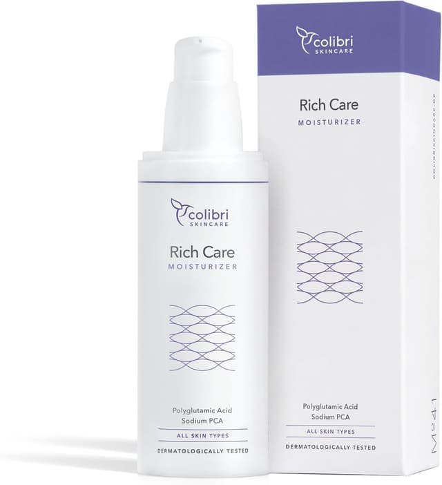 Detalle de colibri skincare Rich Care Moisturizer 80 ml – Crème hydratante visage apaisante pour peau sèche