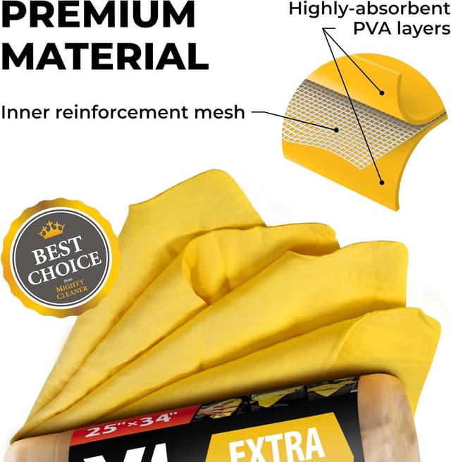 Thumbnail 6 de Mighty Cleaner Premium XL Shammy 34x25