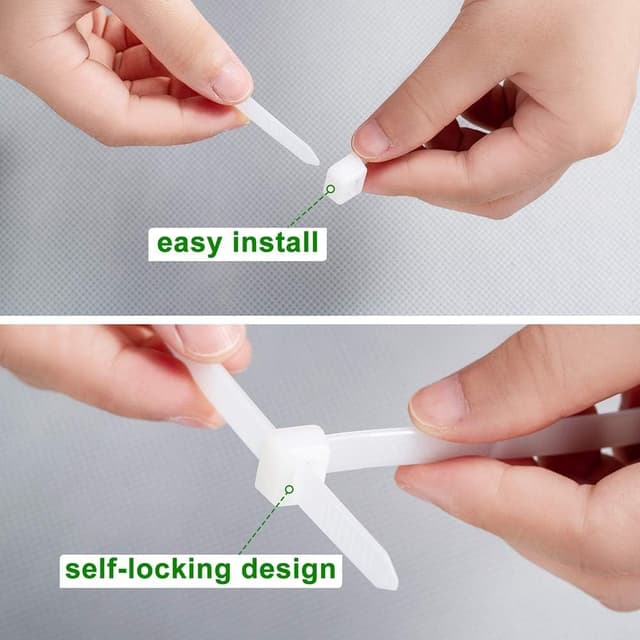 Thumbnail 3 de Long Cable Ties 450mm White