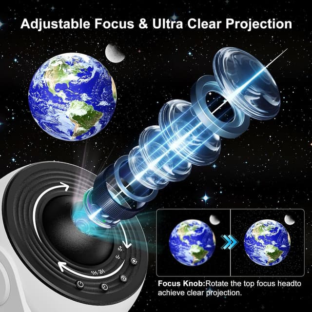 Thumbnail 4 de ACICILI Proyector Estrellas Planetario 13 discos