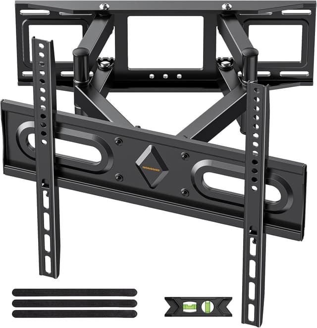 Detalle de IWORKBOARD 50–65 inch Full Motion TV Wall Mount (32–70 inch TVs), Dual Articulating Arms, Max VESA 400x400
