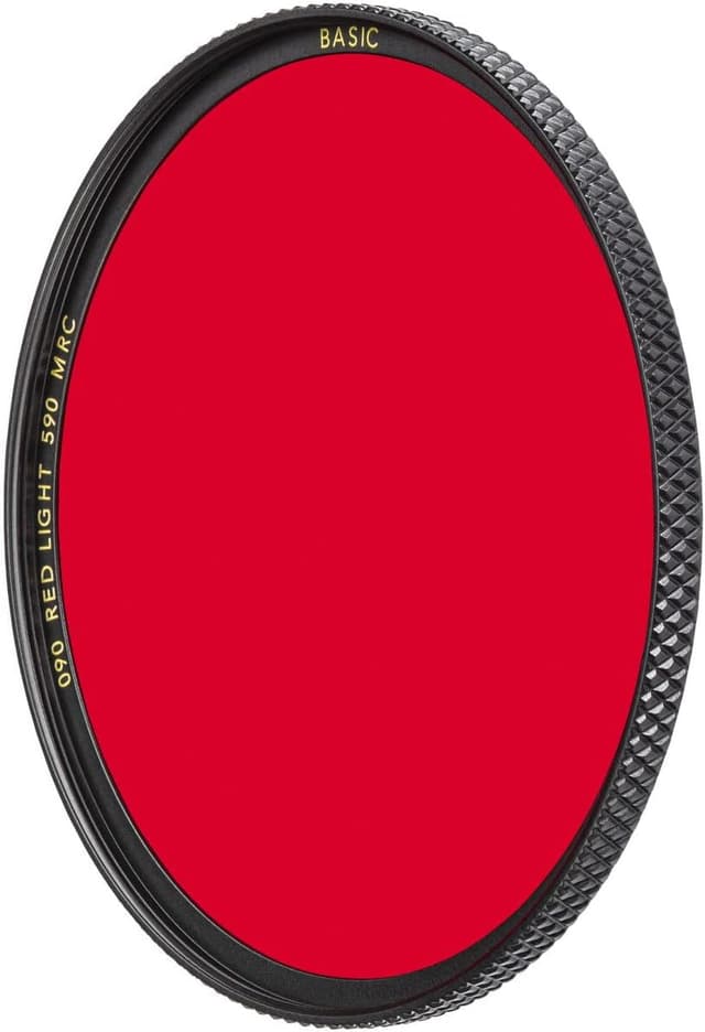 Detalle de B+W Rotfilter hell 090 MRC Basic 39 mm (16x vergütet) – Rot-Filter für mehr Kontrast in Schwarzweiß