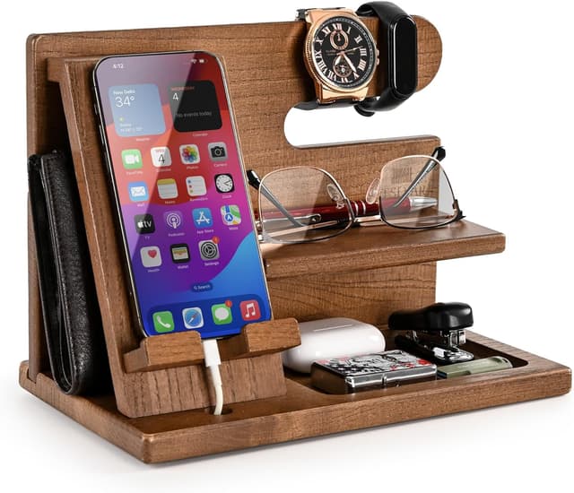 Detalle de TESLYAR phone docking station 25 cm