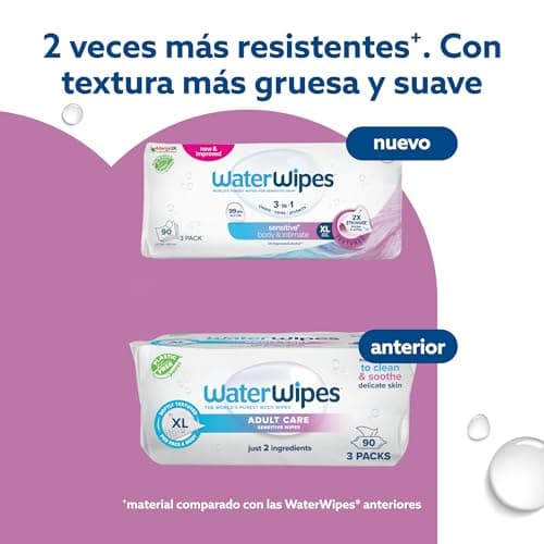 Thumbnail 2 de WaterWipes Sensitive+ Salviette corpo e intimo 90 pezzi