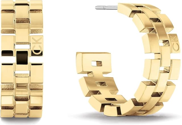 Thumbnail 4 de Calvin Klein Aros Geometric para Mujer en Acero Inoxidable