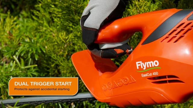 Thumbnail 6 de Flymo EasiCut 450 Electric Hedge Trimmer (45cm cutting length) – lightweight precision trimming