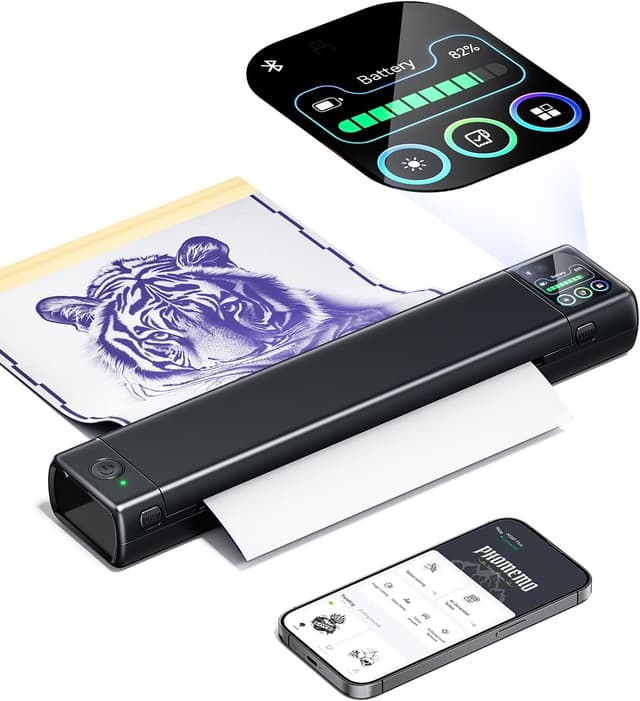 Imagen de Phomemo M08F Plus Tattoo Stencil Drucker 715g en OfertitasTOP