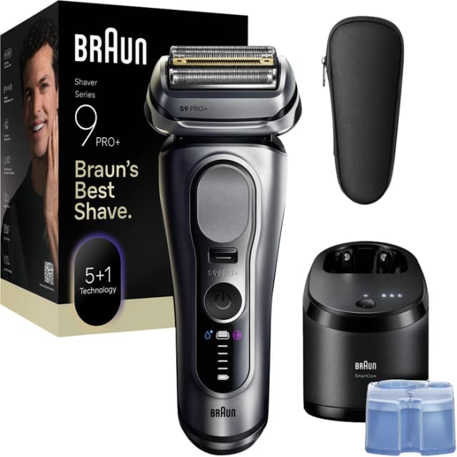 Thumbnail 1 de Braun Series 9 PRO+ 9667CC Silber Rasierer