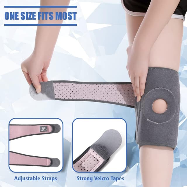 Detalle 2 de MAYKI Knee Brace with Patella Gel Pad 1 PCS 🩺
