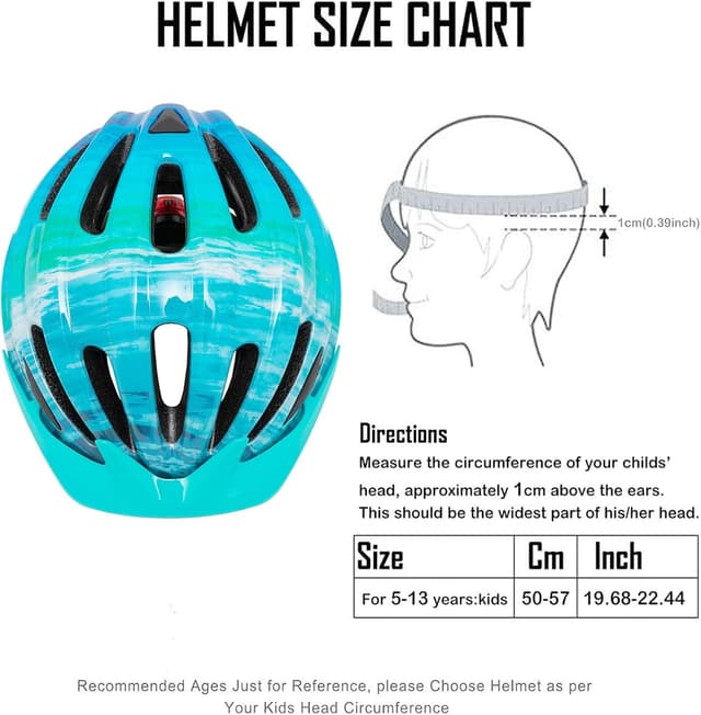Thumbnail 2 de Kids bike helmet for boys and girls