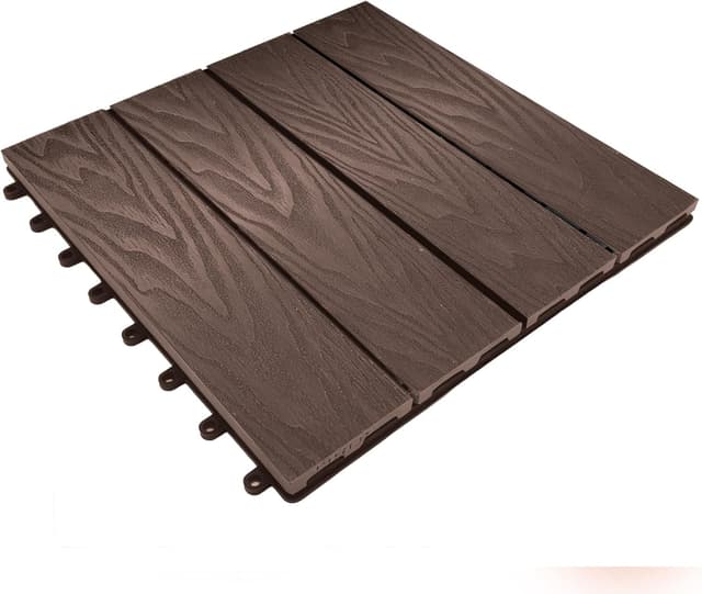 Imagen de Floordirekt WPC Fliesen 30x30 cm 1 m² en OfertitasTOP