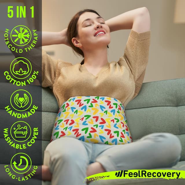 Thumbnail 4 de Faja Térmica Lumbar de Semillas 50x25 cm 📦