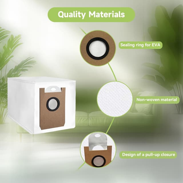 Detalle 2 de WAIKAS Staubbeutel für Airrobo, 6 Stück