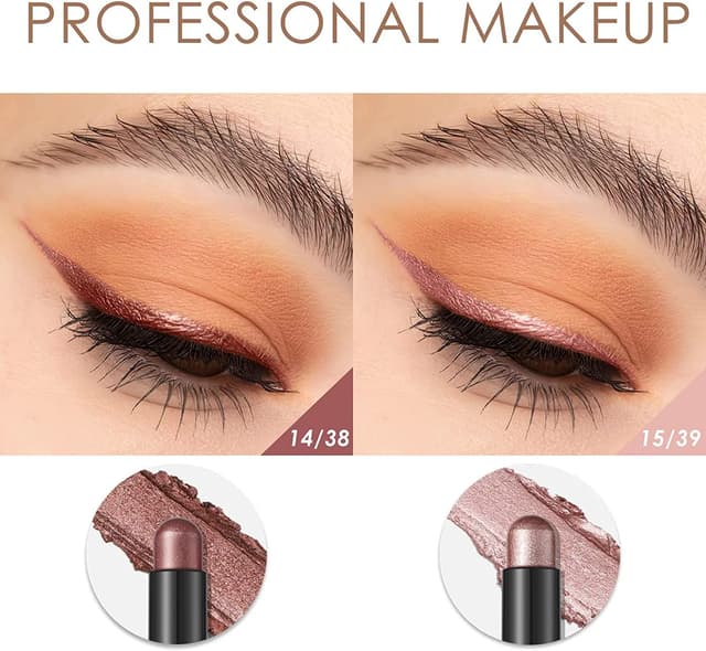 Detalle 2 de Ombretto in stick matte 2 pezzi 14‑15 🎨