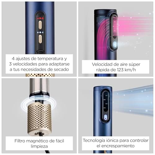 Thumbnail 6 de BaByliss Air Wand AS6553E styler 3 accesorios 💇♀