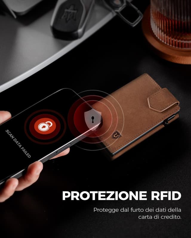 Thumbnail 4 de LORZOR® Portafoglio Uomo Slim RFID 👝