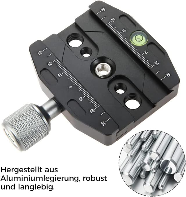 Thumbnail 6 de Schnellwechselplatte Klemme QR-70 für Arca Swiss