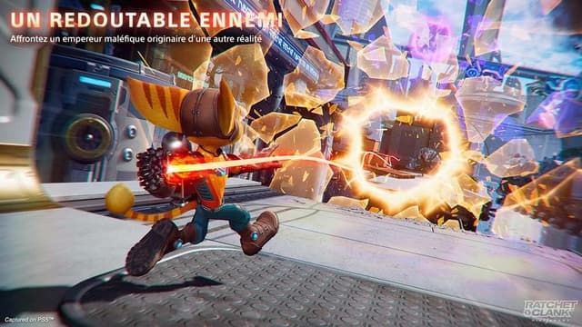 Detalle de Ratchet & Clank : Rift Apart sur PS5 (édition standard, version physique CD) — 1 joueur, en français