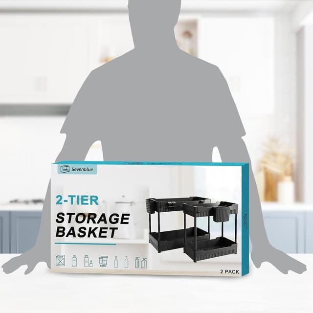 Thumbnail 6 de Sevenblue Under Sink Organizer 2-Pack