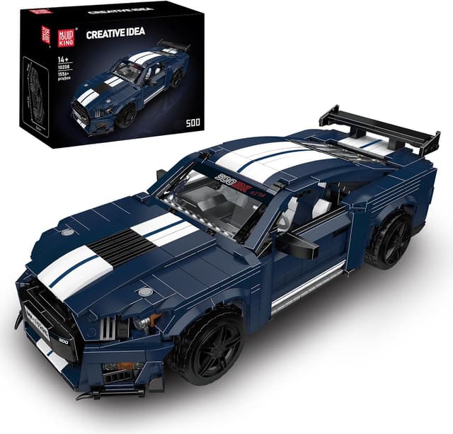 Imagen de Mould King 10208 Muskel-Sportwagen Modellbausatz 1556 en OfertitasTOP