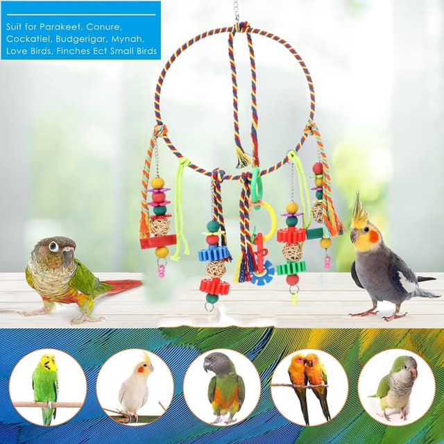 Detalle de Parrot chew toys 22 x 53 cm ring