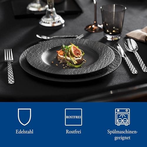 Detalle 2 de Villeroy & Boch Boston 70 piezas, acero inoxidable 🍽