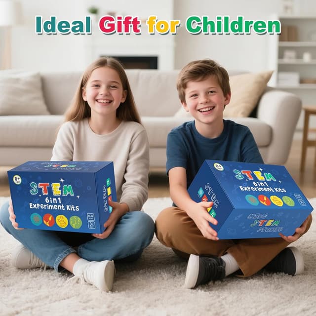 Thumbnail 6 de STEM Toys Age 8–14 Wooden Electronics Kit 6‑in‑1