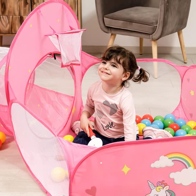 Detalle 1 de Baroni Toys tenda gioco 3 in 1 105x135