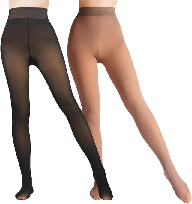 Imagen de Caprilite Fleece Lined Tights 2-Pack en OfertitasTOP