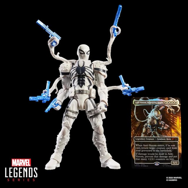 Thumbnail 6 de Hasbro Marvel Legends Agent Anti-Venom (Spider-Man) Action-Figur inkl. exklusive Foil Sammelkarte