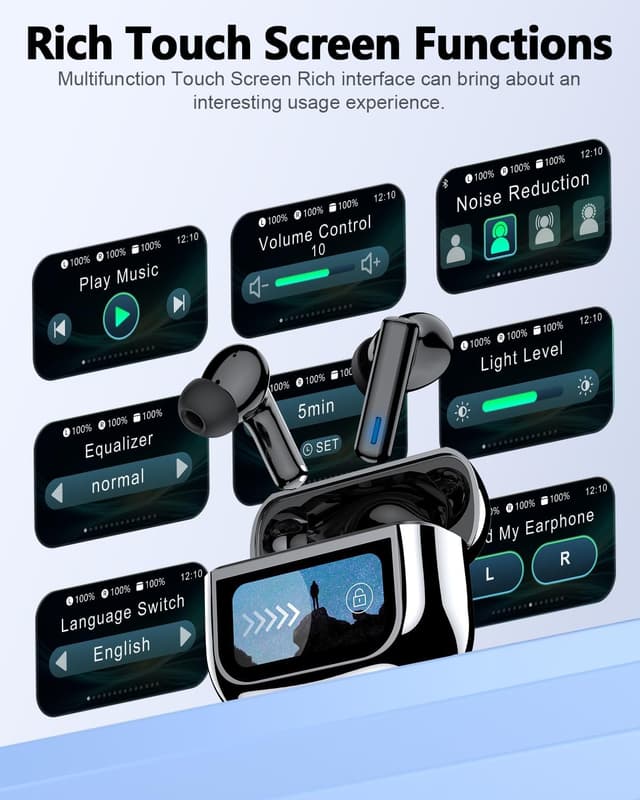 Detalle de ZIUTY ZIUTY Wireless Earbuds with ANC, 40H