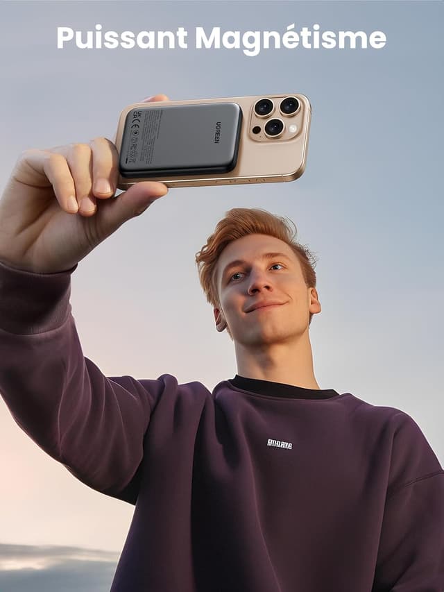 Detalle 2 de UGREEN Nexode Mini 5000 mAh, charge rapide ⚡