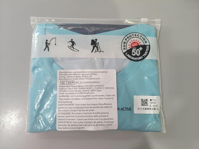 Detalle 2 de Huayuzh Rashguard UV Shirt Herren Langarmshirt