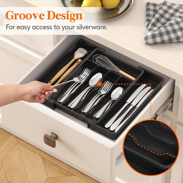 Thumbnail 6 de Lifewit Expandable Silverware Organizer ⚖