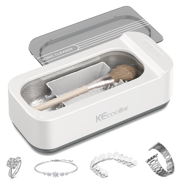 Imagen de KECOOLKE Ultrasonic Jewelry Cleaner 400ml en OfertitasTOP