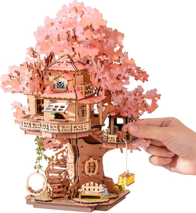 Imagen de Rolife Puzzle 3D Casa Sakura Árbol en OfertitasTOP