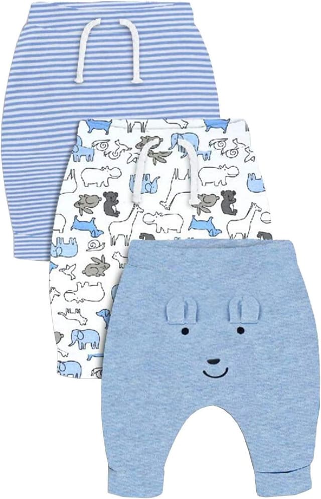 Thumbnail 4 de CuteOn 3 Pack Pantalons sarouels coton bébé