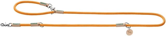 Detalle de HUNTER Verstellbare Hundeführleine Malia (Schokobraun/Dunkelbraun), 3-fach verstellbar, 8/200