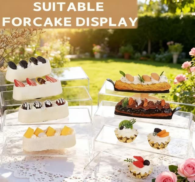 Thumbnail 5 de Deefongo Acryl Display Risers 6 Stück