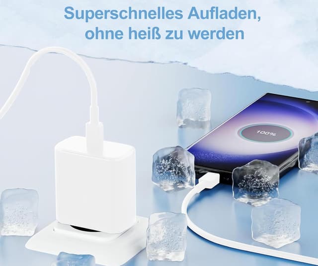 Detalle 2 de 45W USB‑C Schnellladegerät kompatibel mit Samsung