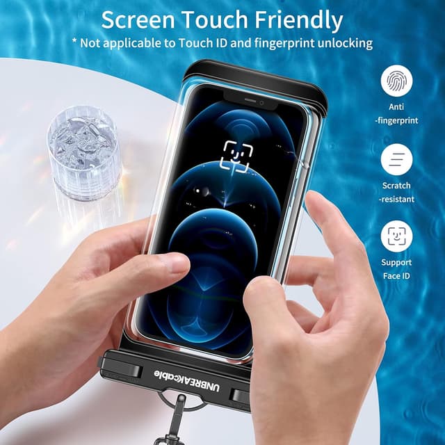 Detalle 2 de UNBREAKcable Waterproof Phone Pouch 2-pack