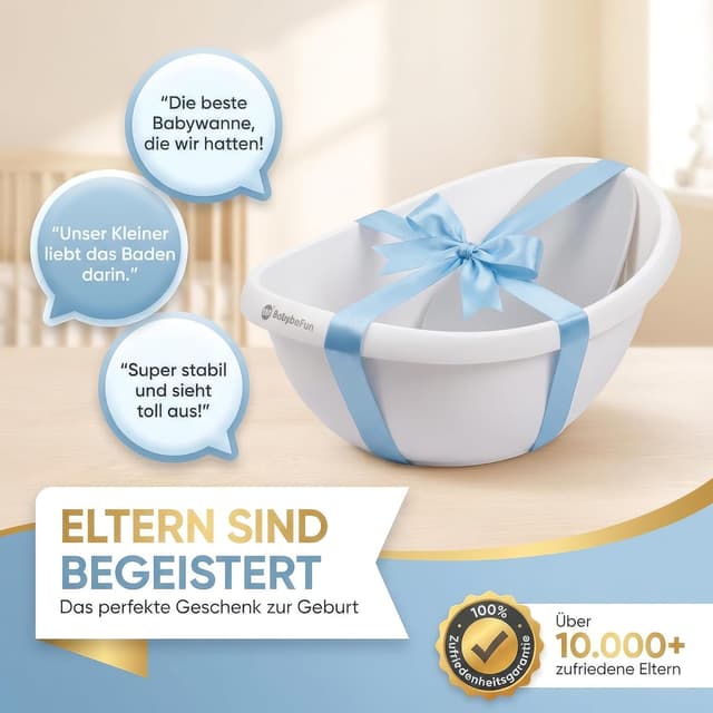 Detalle 2 de BabybeFun Baby-Badewanne mit Badewanneneinsatz für Neugeborene – rutschfest, für Dusche und Badewanne (0–12 Monate)