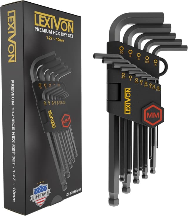 Thumbnail 5 de LEXIVON LX-132 juego de 26 llaves Allen